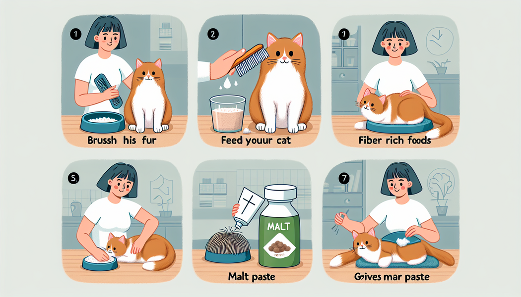 Zugabe von etwas Olivenöl ins Katzenfutter - Wie löst man Haarballen bei Katzen auf? Hausmittel