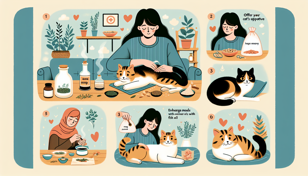 Essen in geselliger Umgebung geben - Wie du den Appetit deiner Katze mit Hausmitteln anregen kannst