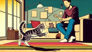 Stressreduktion durch Spiel und Beschäftigung - Tipps gegen starkes Haaren bei Katzen: Einfache Hausmittel